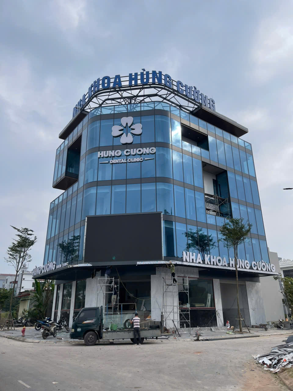 Hình ảnh tin tức TCL - GLOBAL Thi công tại dự án Nha Khoa Hùng Cường